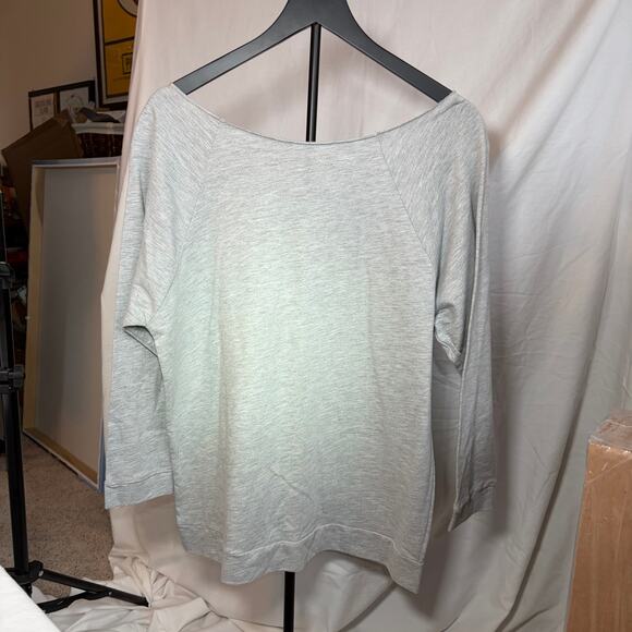 Superluxe womens Bayside Tigers off shoulder sweatshirt Saved by the Bell  Sz L - Picture 5 of 6